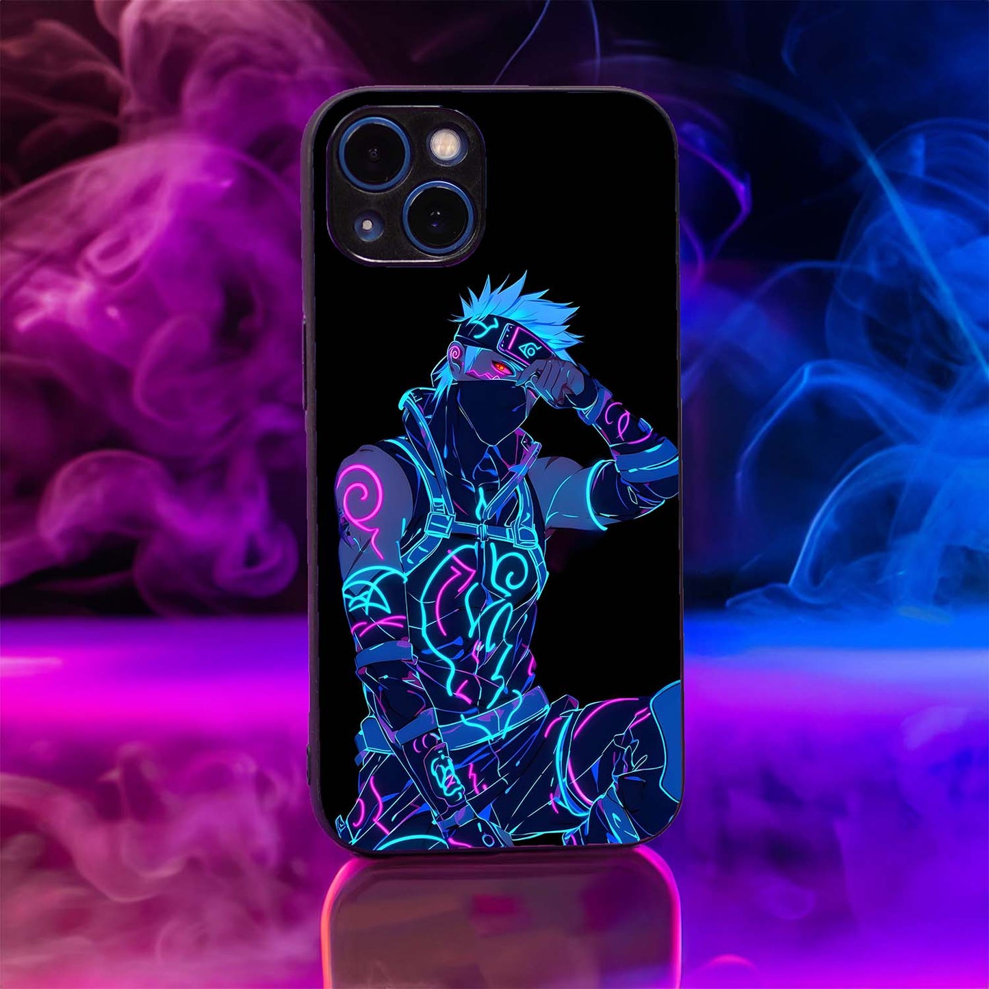 Vibrant Kakashi Anime Case