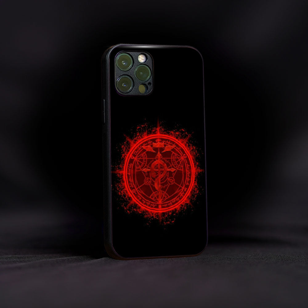 Full Metal Alchemist Glass Case