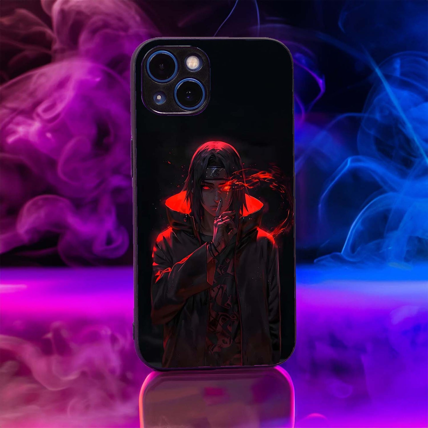Itachi Uchiha Red Anime Case
