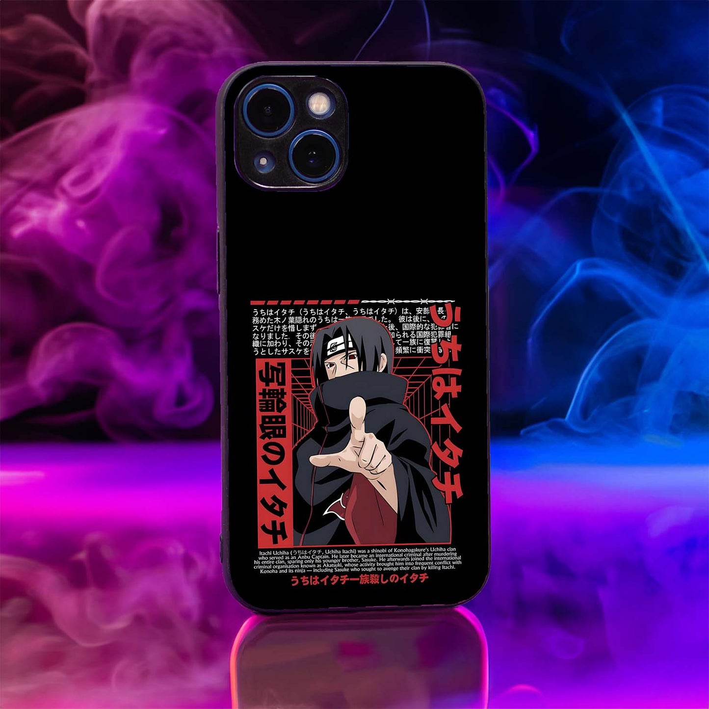 Uchiha Itachi Anime Poster Case