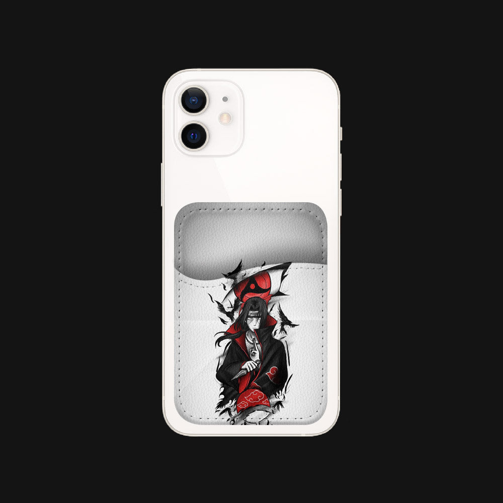 Shinobi with Sharingan Phone Wallet