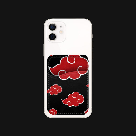 Akatsuki Pattern Phone Wallet