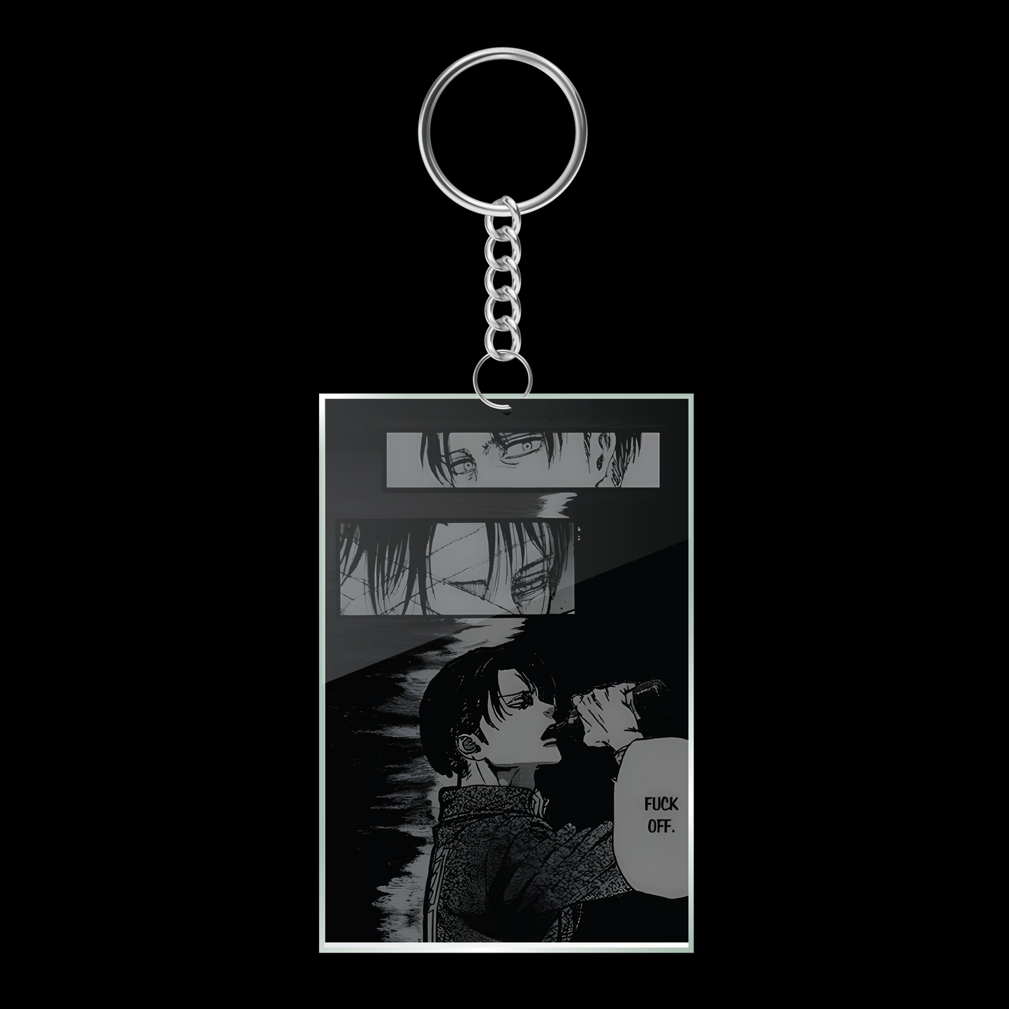 Levi Attack On Titans Keychain