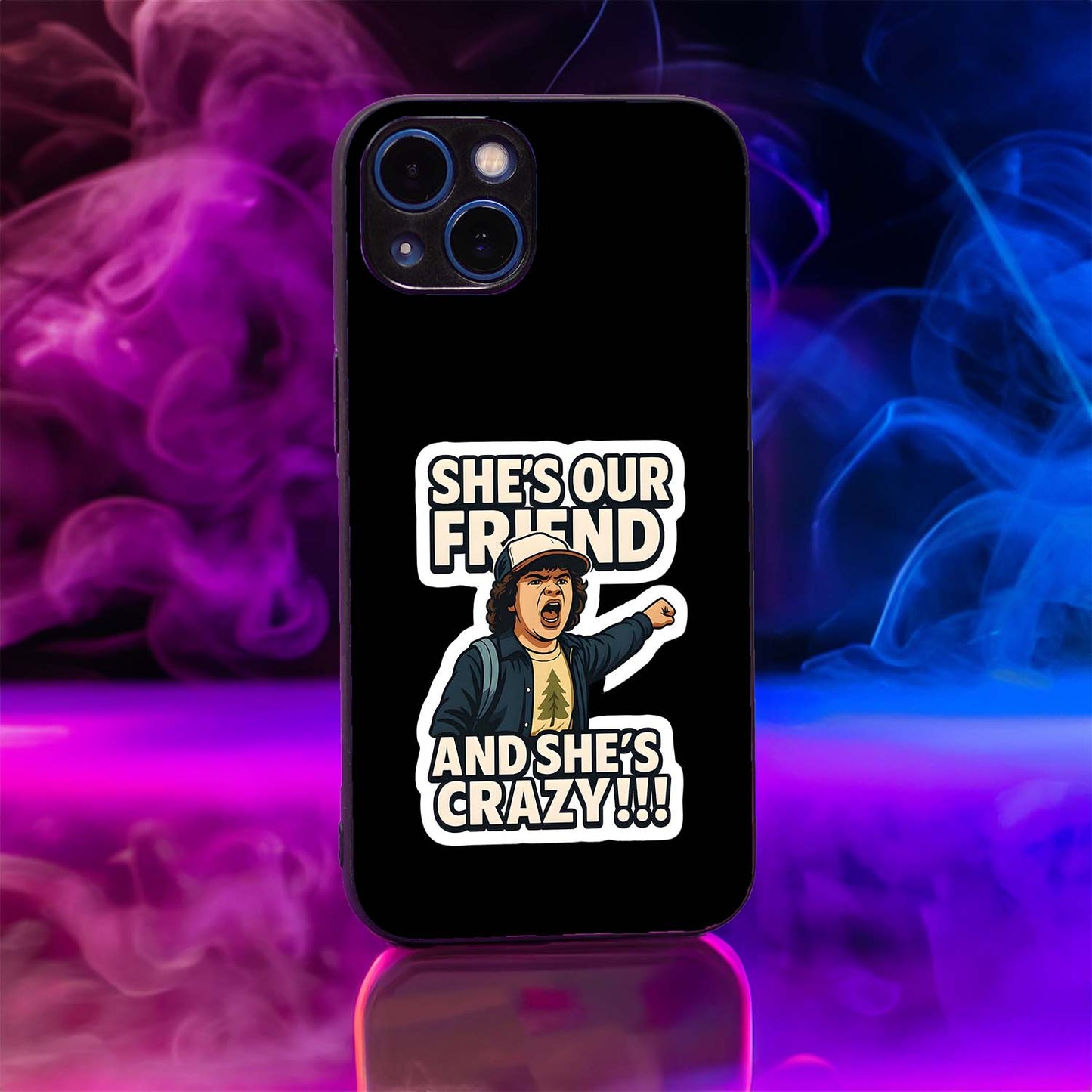 Crazy friend Sleek Hybrid Case