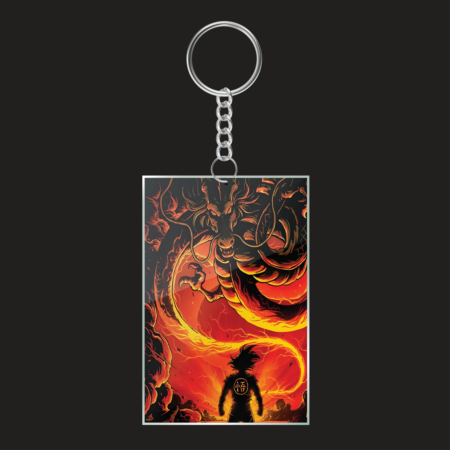 Dragon Ball Z Art Keychain
