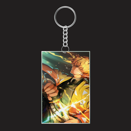 Zenitsu Agatsuma Sword Keychain