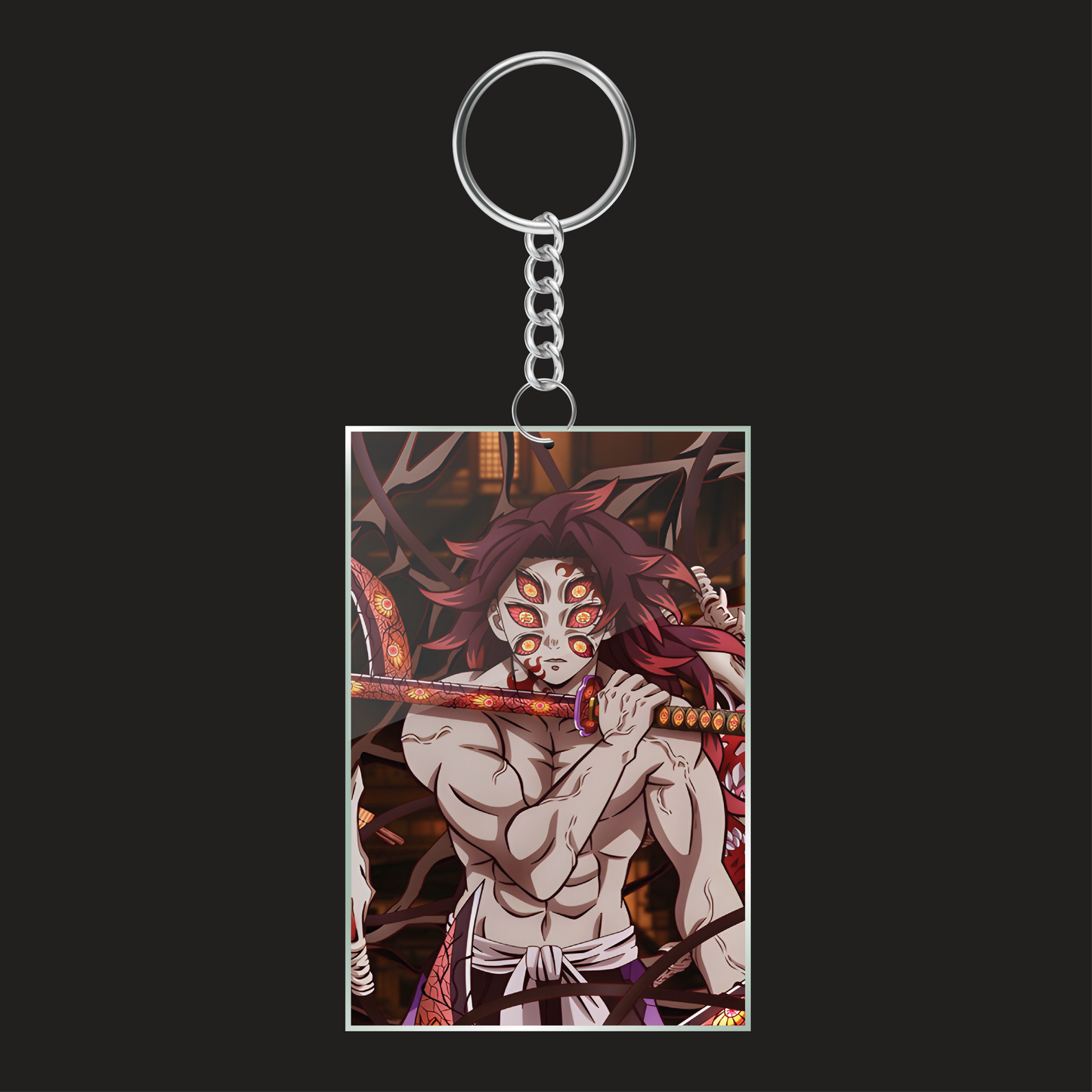 Upper Moon Kokushibo Keychain