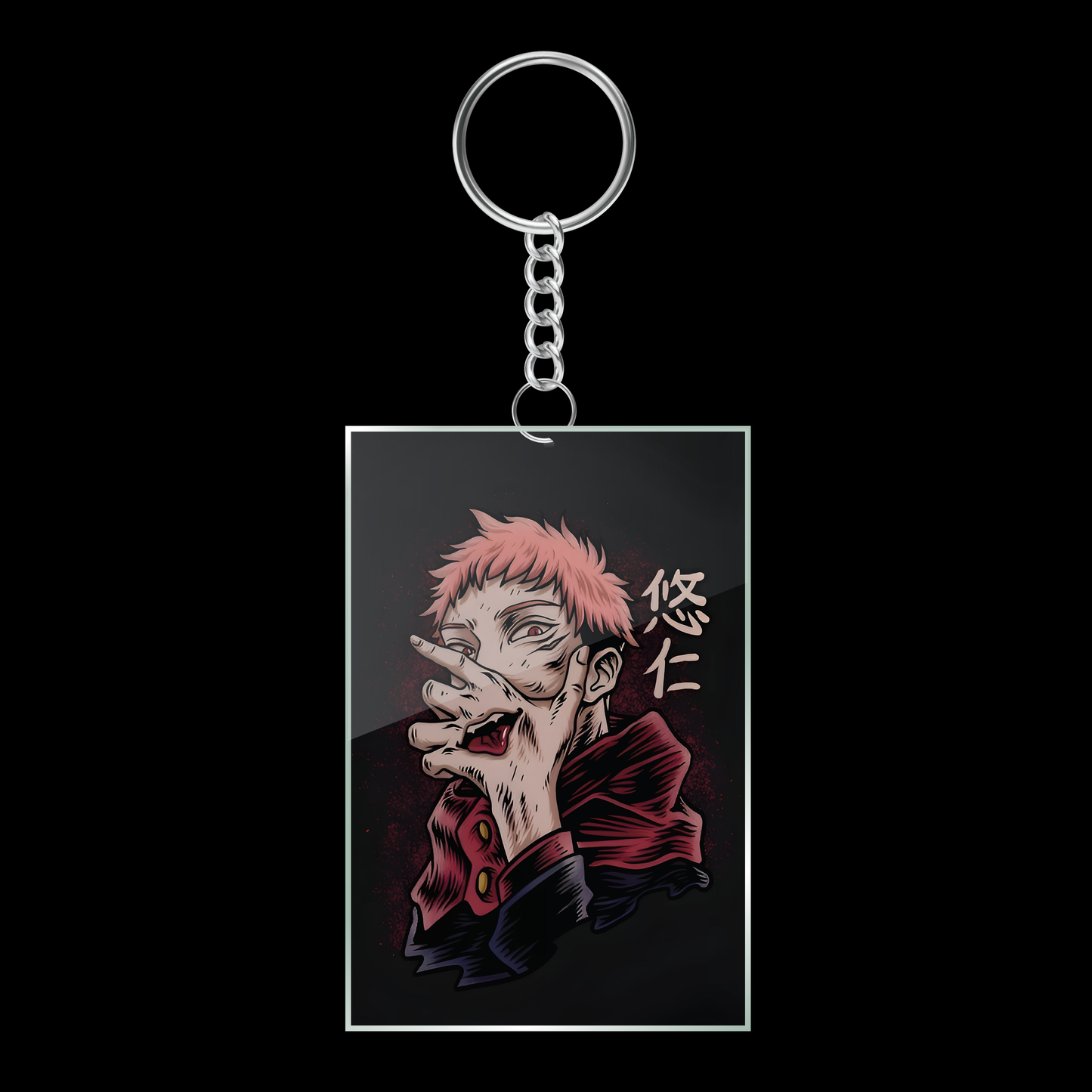 Anime Yuji Itadori Keychain