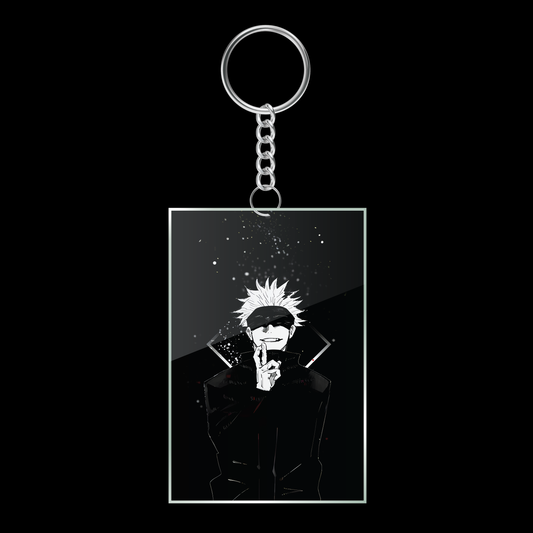 Cool Gojo Satoru Keychain