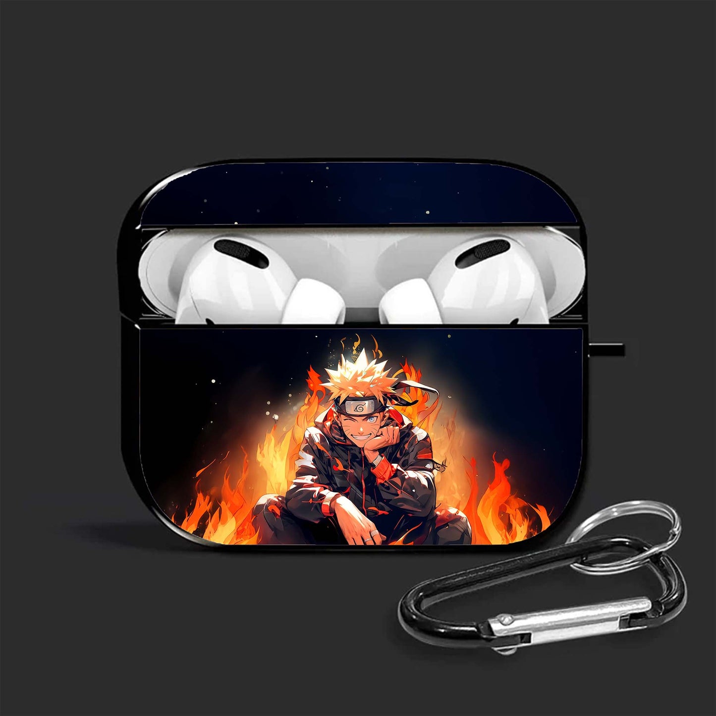 On Fire Glossy AirPods Case