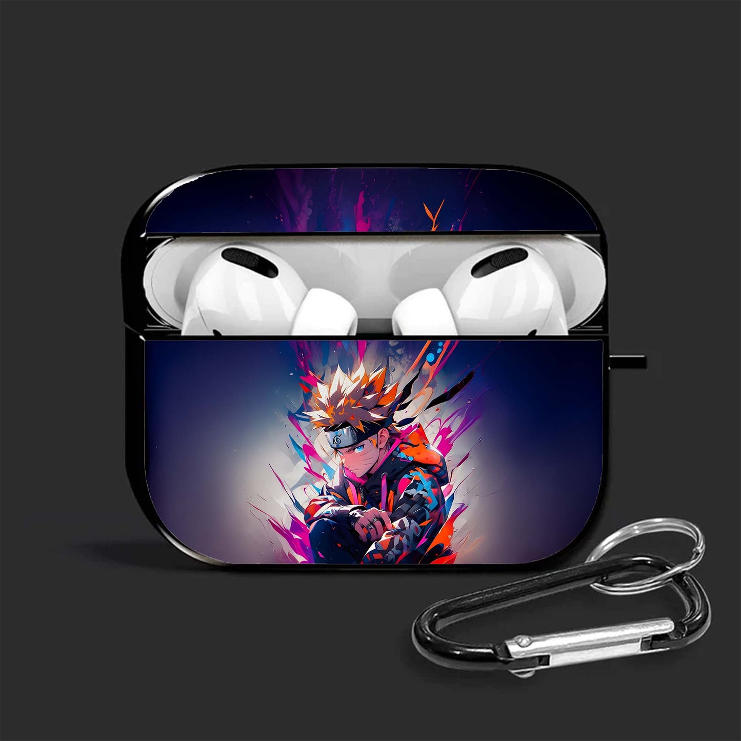 Vibrant Naruto! Glossy AirPods Case