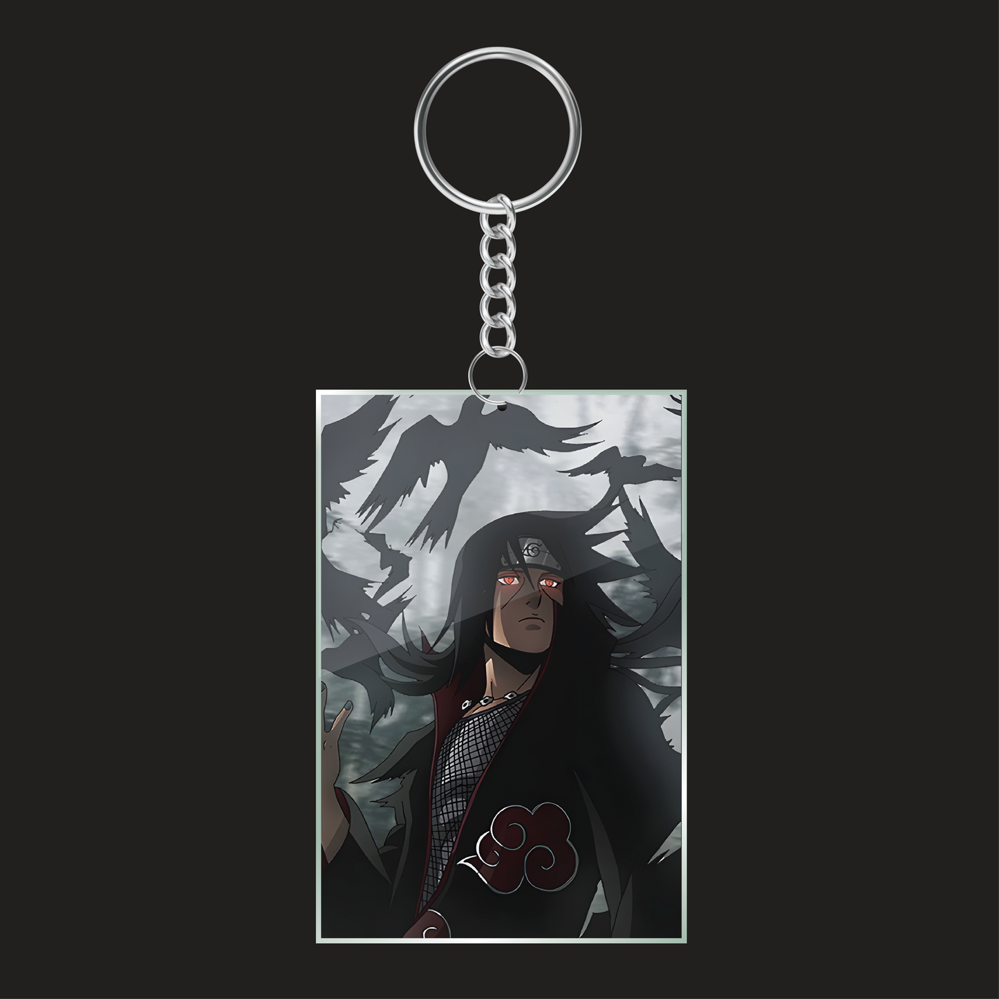 Itachi Uchiha Anime Keychain