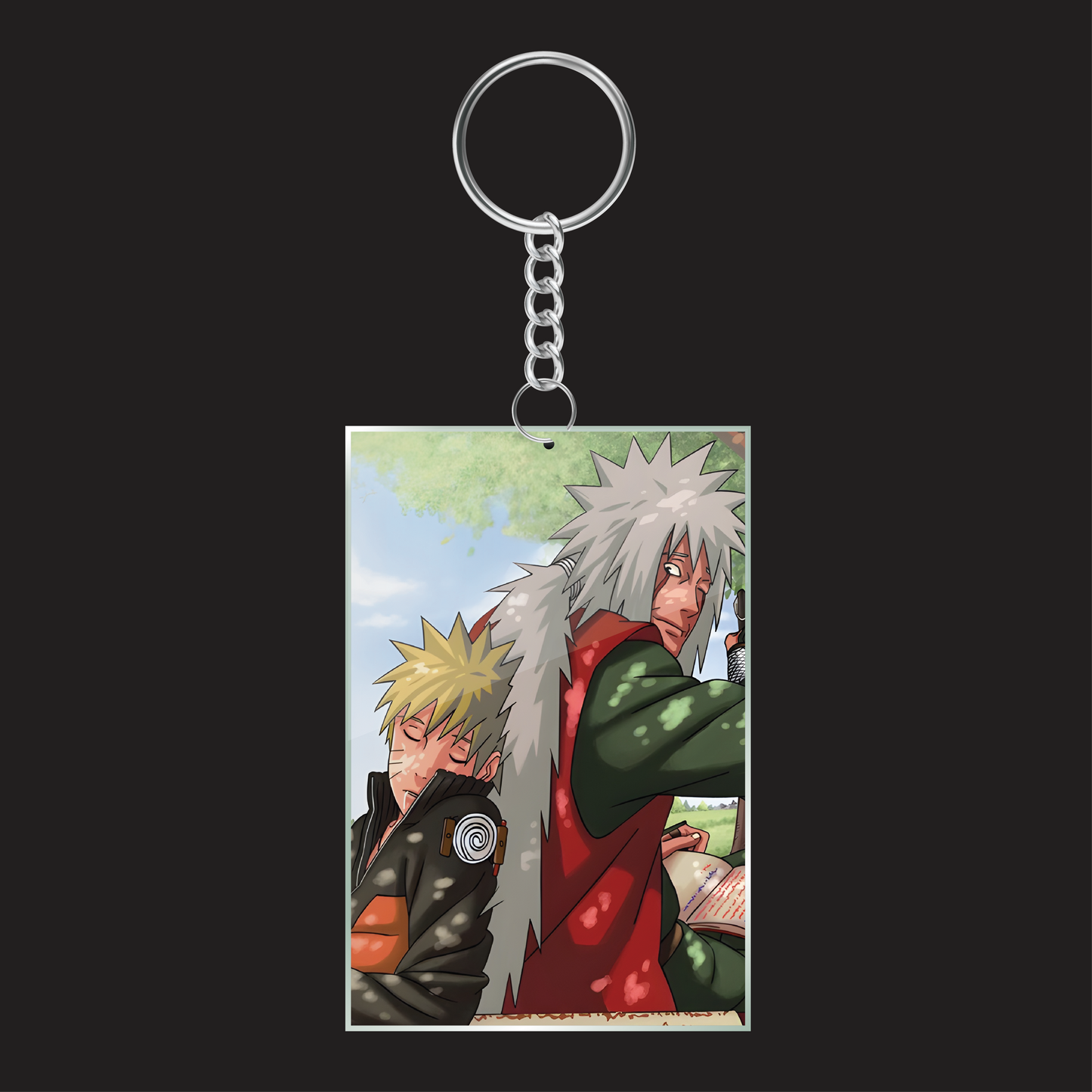 Sweet Jiraiya Naruto Keychain