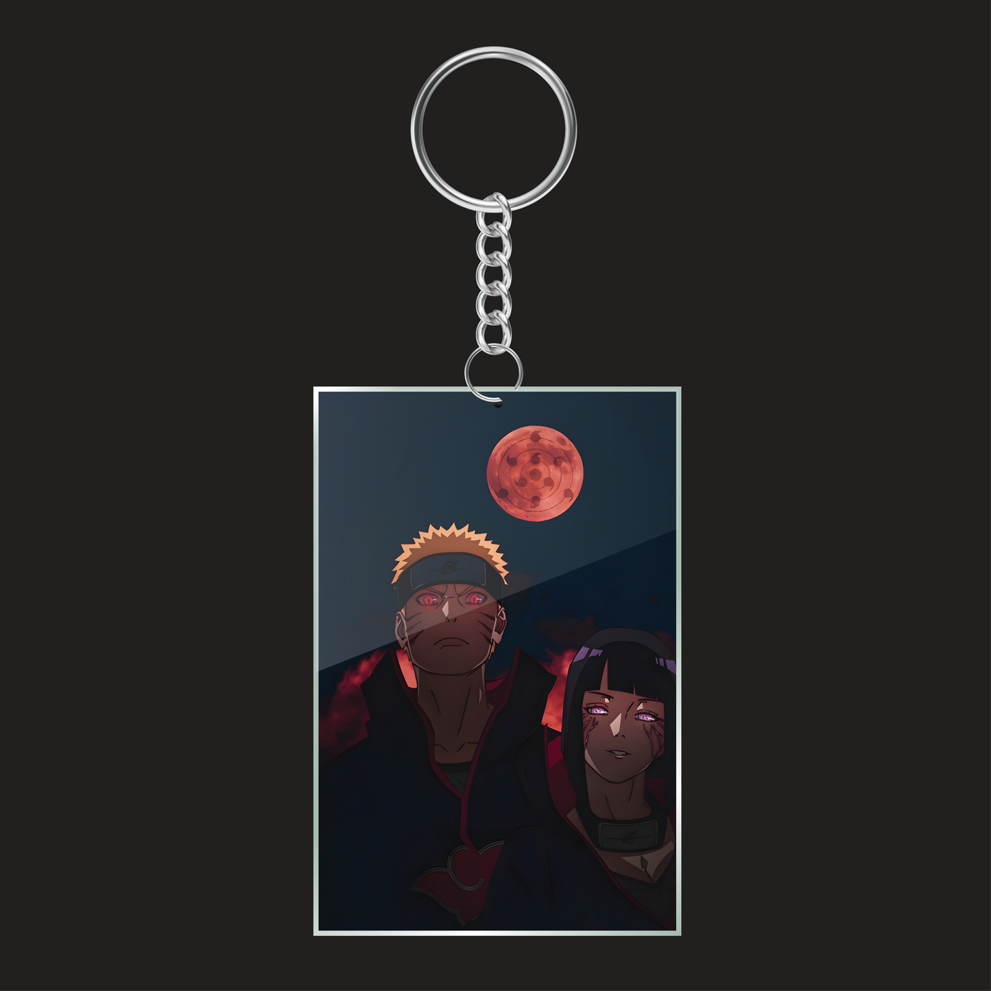 Akatsuki NaruHina Keychain
