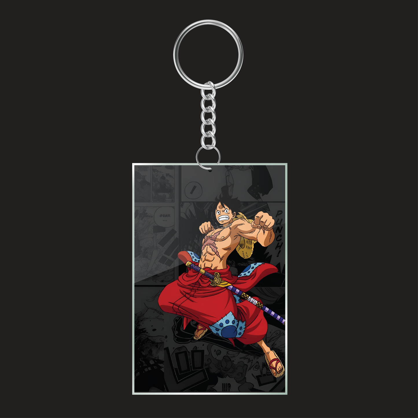 One Piece Luffy Keychain