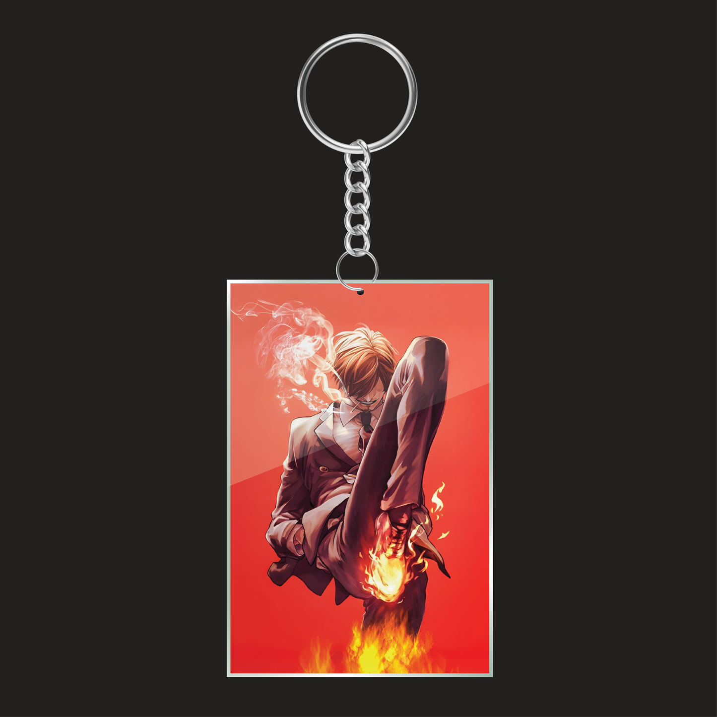 Devil Leg Sanji Keychain