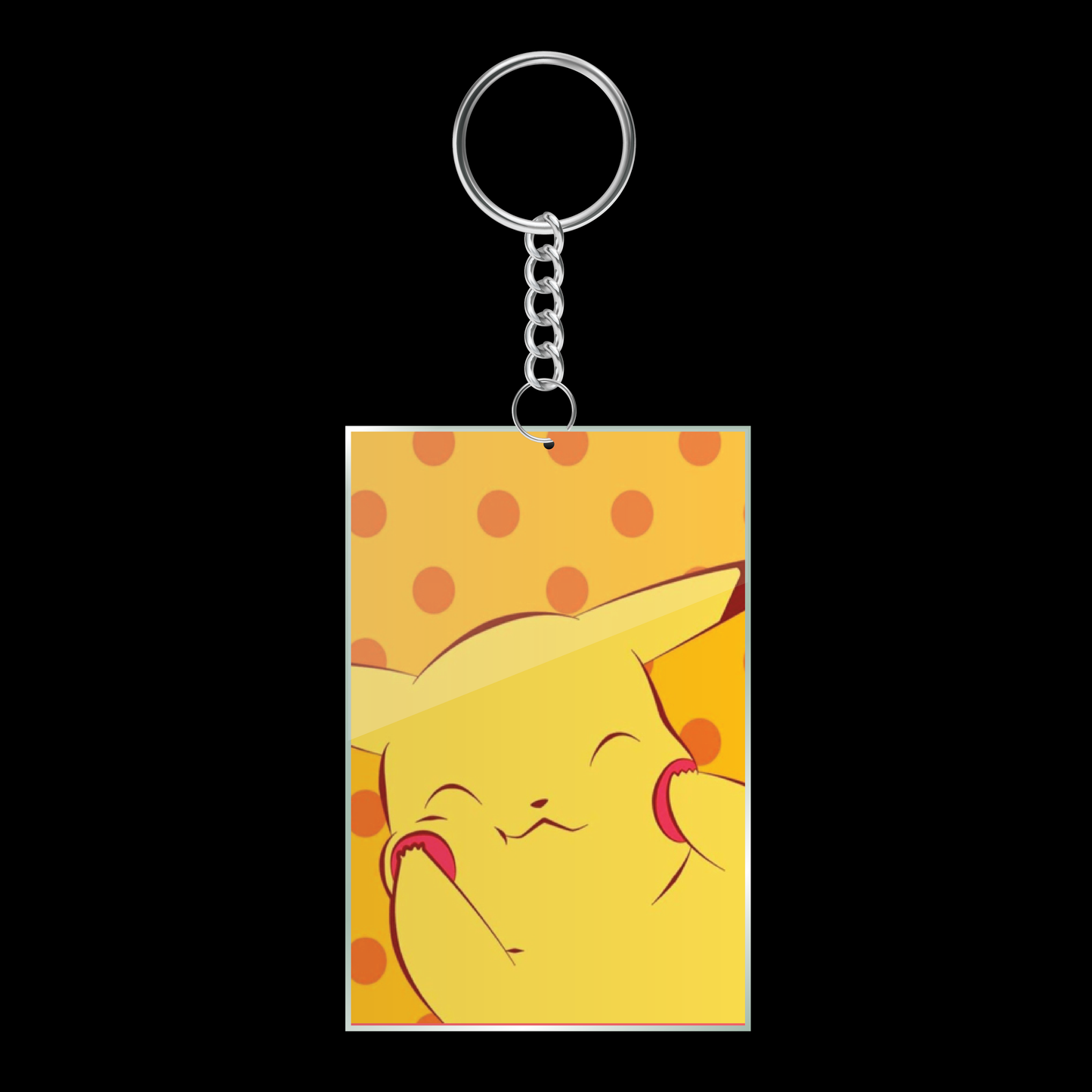 Electric Cheeks Keychain