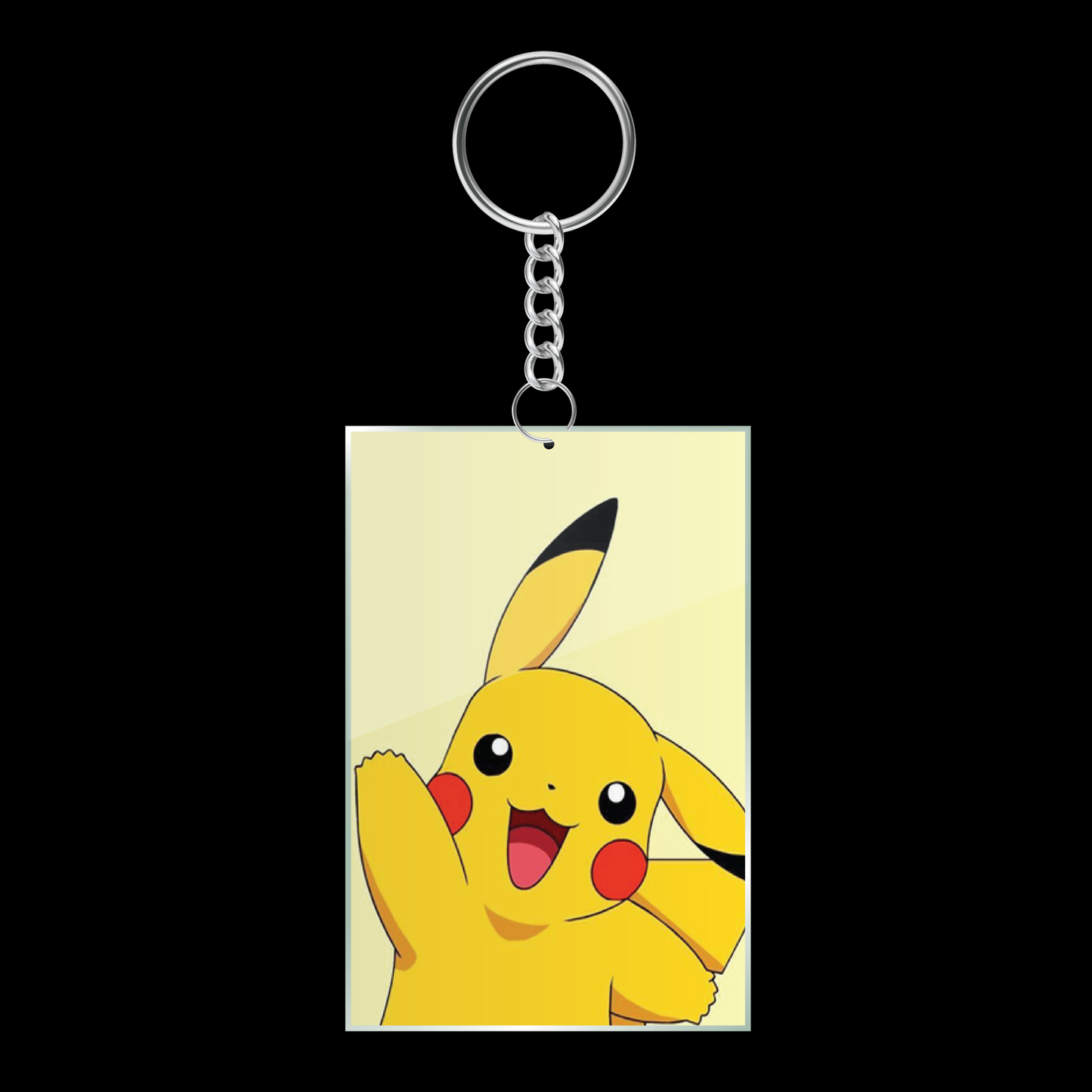 Hey Pika Keychain