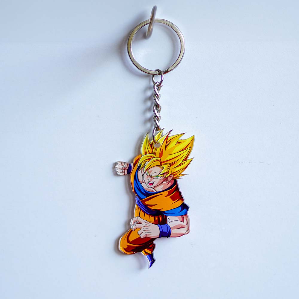 DBZ Super Saiyan Keychain
