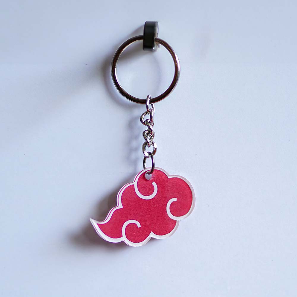Akatsuki Symbol Keychain
