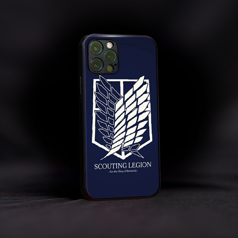 Attack On Titan Scouting Legion Glass Case1