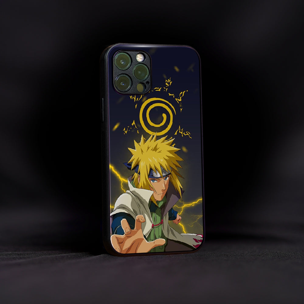 Minato Namikaze Anime Glass Case CASIME