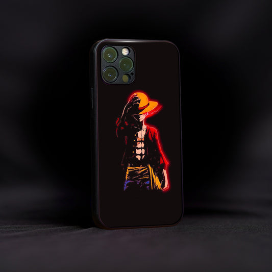 Monkey D Luffy Dark Glass Case