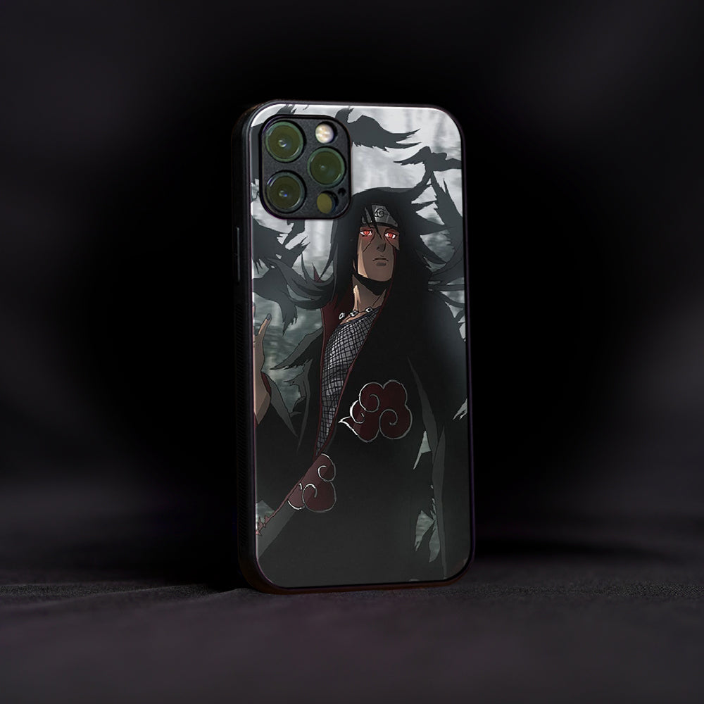 Itachi Uchiha Anime Glass Case – CASIME - Main Image