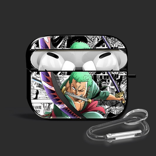 One Piece Zoro Poster Glossy AirPods Case
