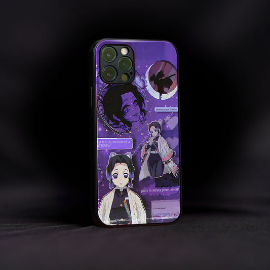 Cute Anime Glass Case