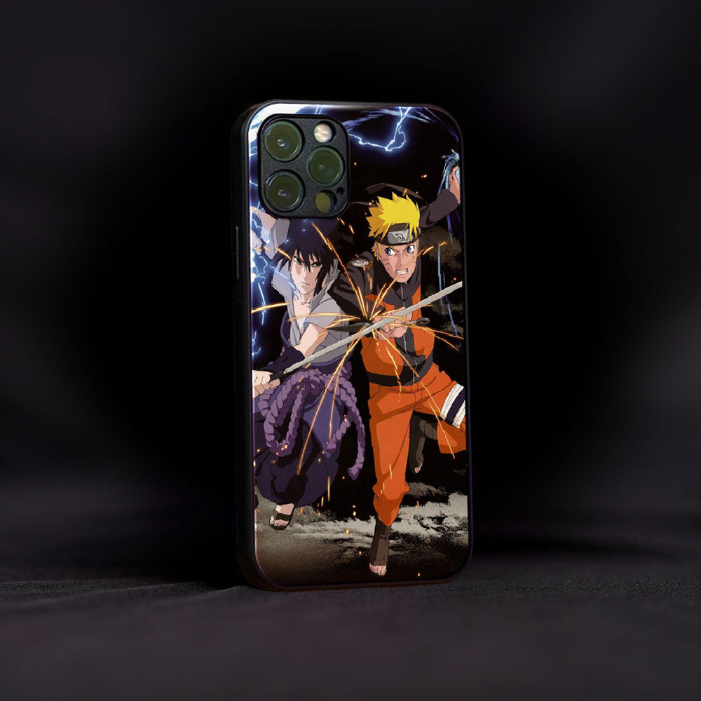 Rasengan vs Chidori Glass Case