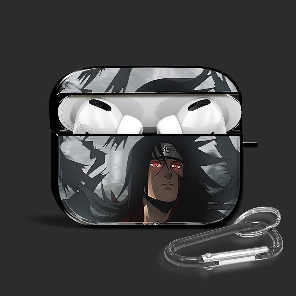 Itachi Uchiha Glossy AirPods Case