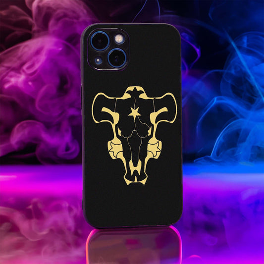 Black Bulls Logo Case