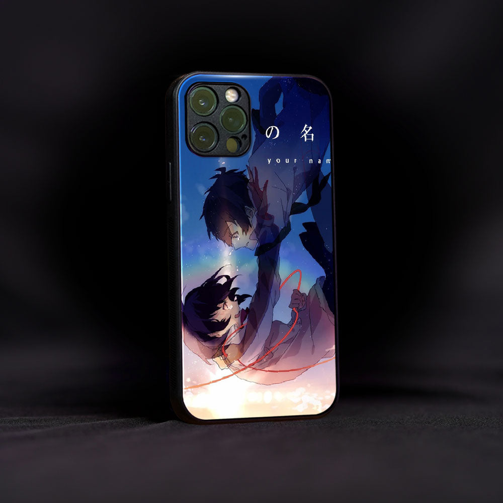 Your Name Title Glass Case