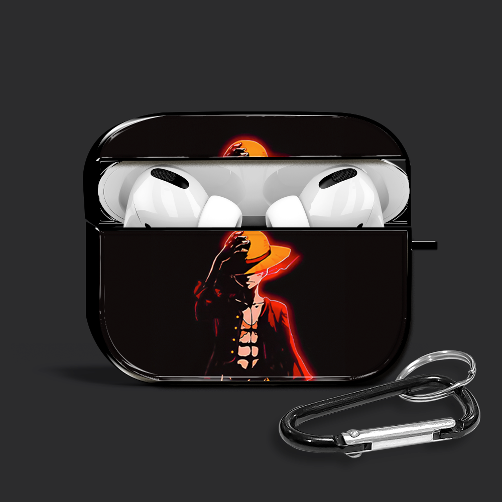 Monkey D Luffy Dark Glossy AirPods Case