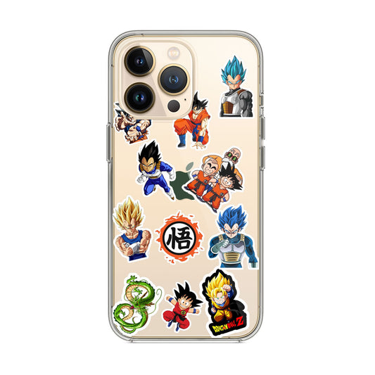 Dragon Ball Z Sticker Silicon Case