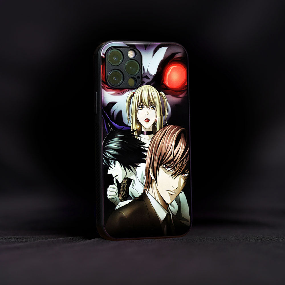 Death Note Anime Poster Glass Case