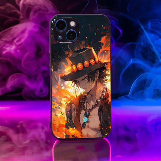 Trendy Portgas D. Ace Anime Case