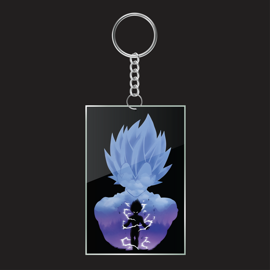 Dragon Ball Z Vegeta Poster Keychain