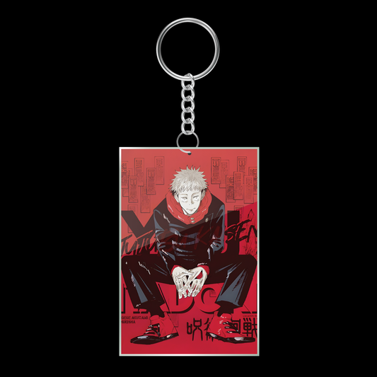 Jujutsu Kaisena Poster Keychain