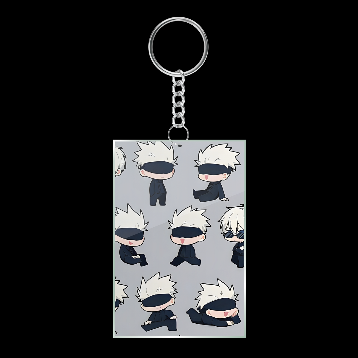 Satoru Gojo Pattern Keychain CASIME satoru-gojo-pattern-keychain-casime