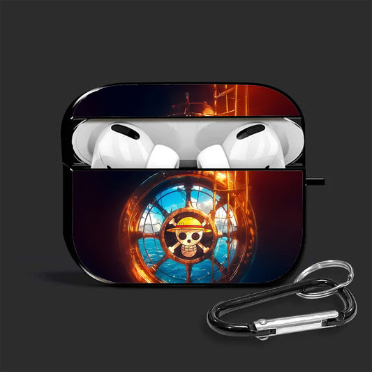 Pirate Logo Glossy AirPods Case