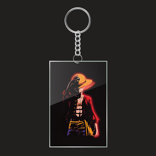 Monkey D Luffy Dark Keychain