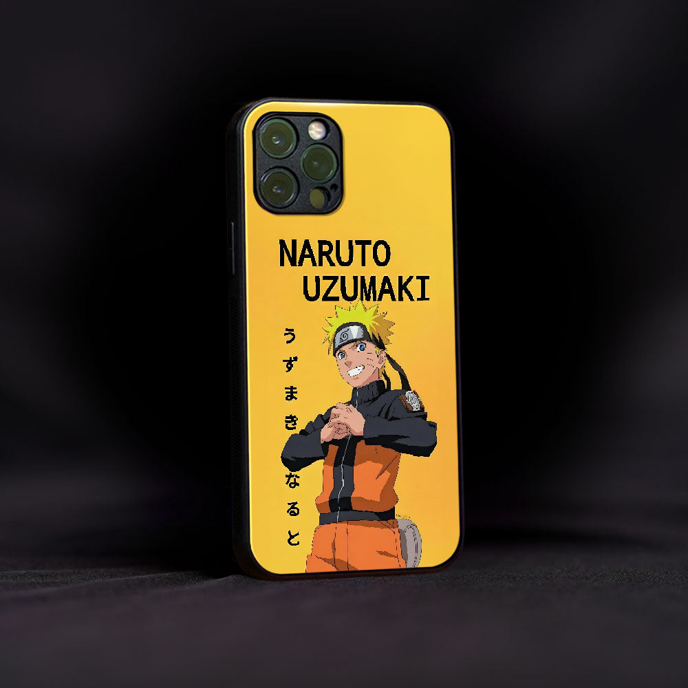 Uzumaki Naruto Poster Glass Case