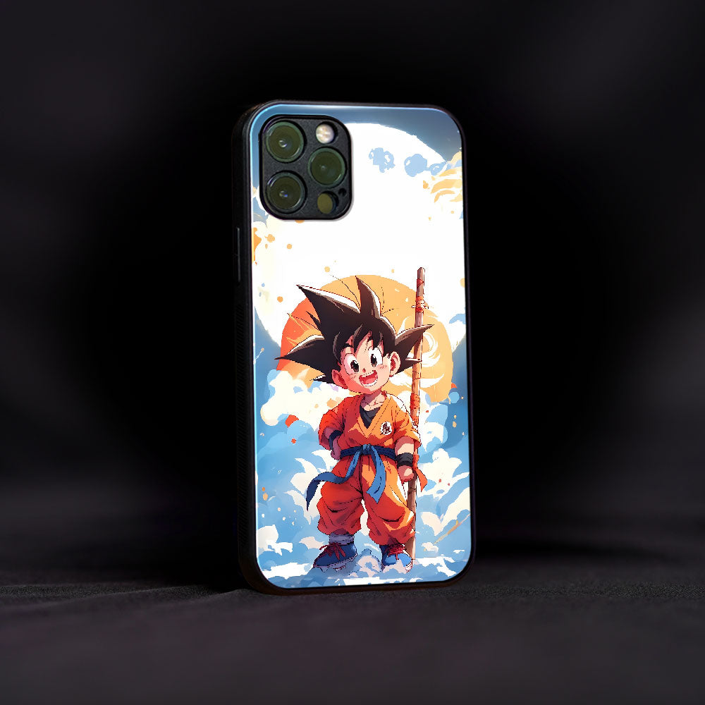 Want to be Great Saiyan Glass Case