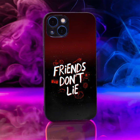 friends don't lie Sleek Hybrid Case