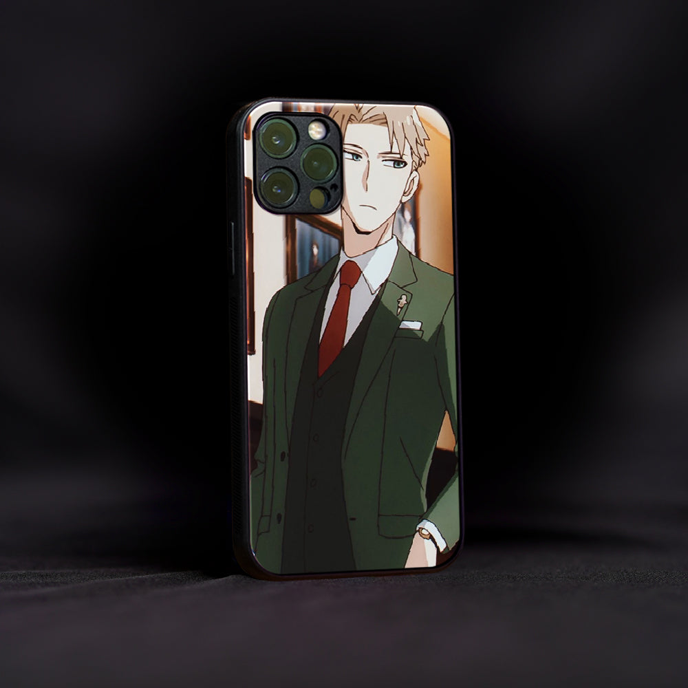 Loid Forger Spy X Family Glass Case