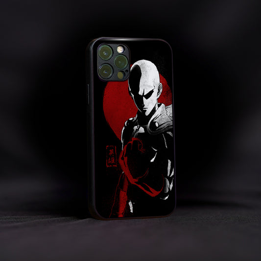 Rage of One Punch Man Glass Case