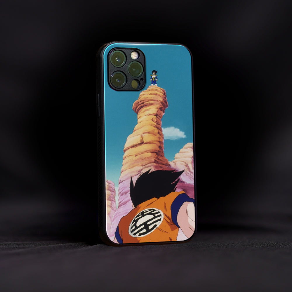 Goku vs Vegeta DBZ Glass Case