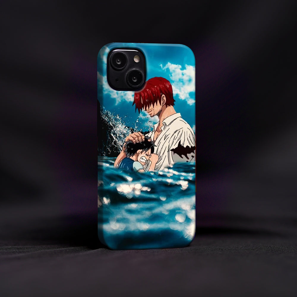 One Piece Shanks and Luffy Hard Case